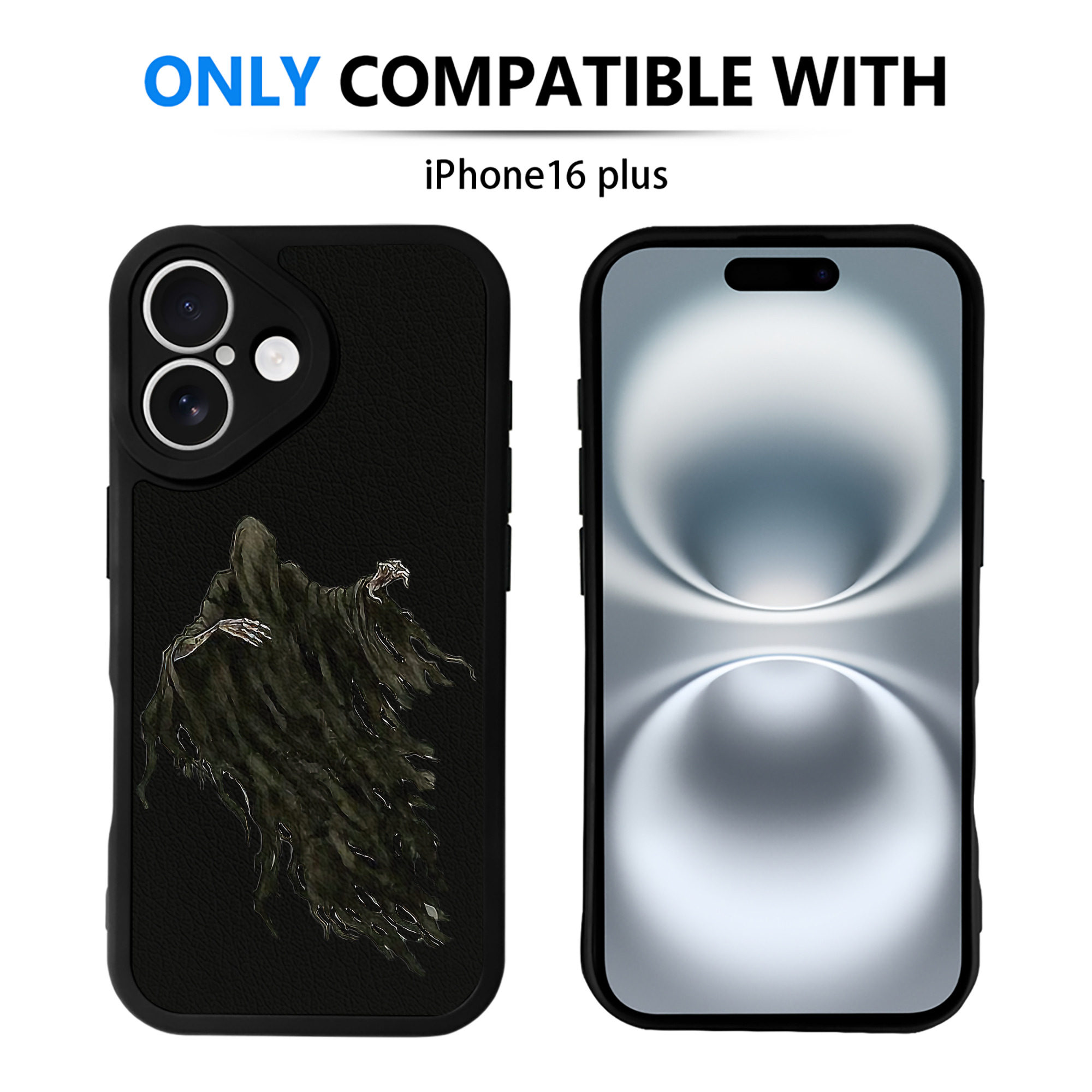（画像用） Harry Potter ハリー・ポッターシリーズ 【iPhone 16シリーズ対応】シリコンスマホケース（レザー調） 材質：シリコン